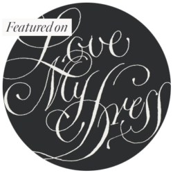 badge for featured on love my dress